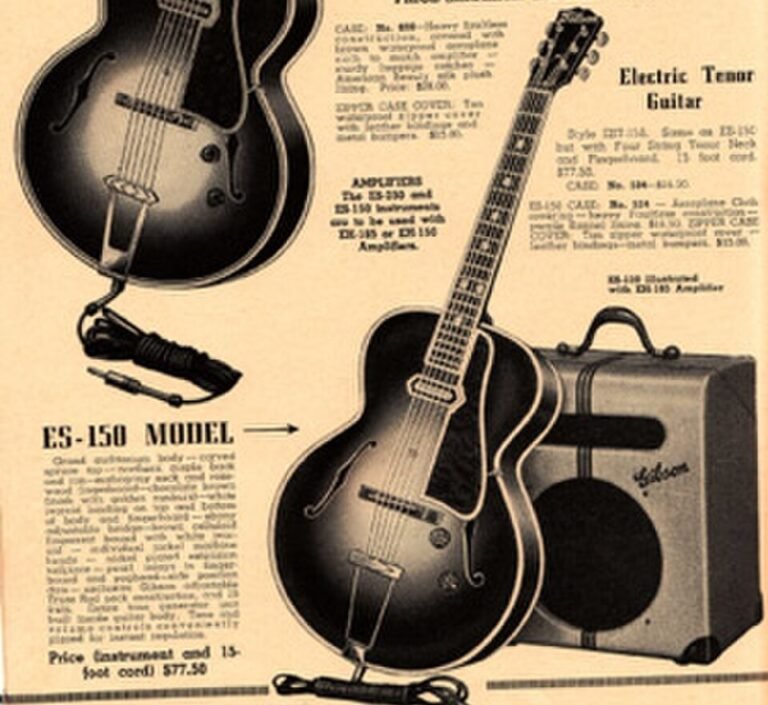 Gibson ES-150: la Chitarra che ha Cambiato la Storia della Musica 7 Gibson ES-150: la Chitarra che ha Cambiato la Storia della Musica