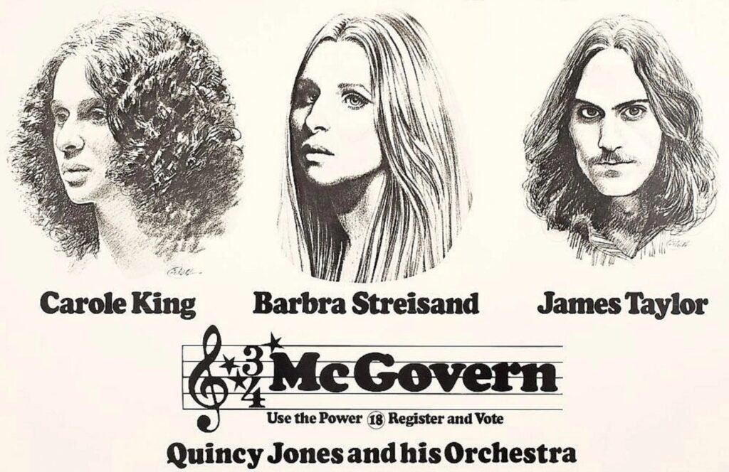 Tapestry – Carole King 3 Four for McGovern poster cropped